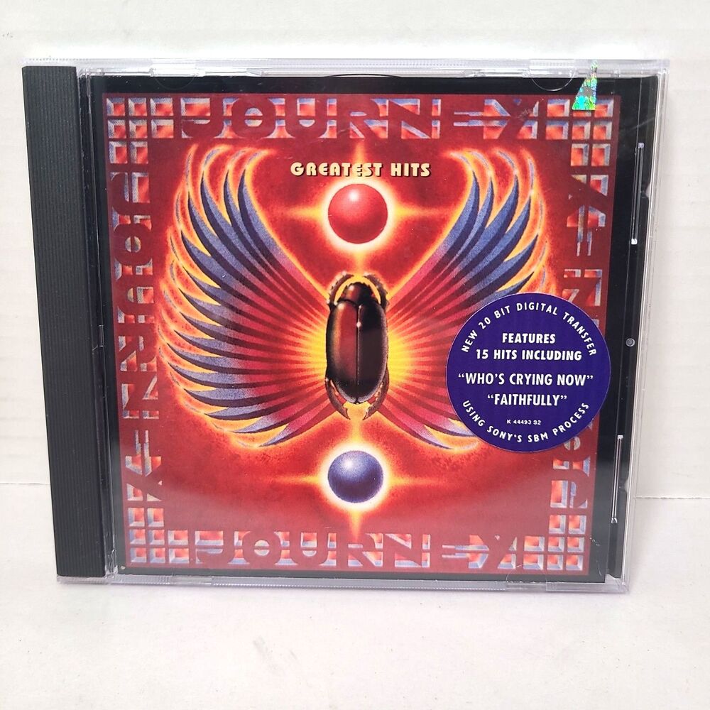 Journey's Greatest Hits by Journey (CD, 1996, Columbia) Faithfully Open Arms +